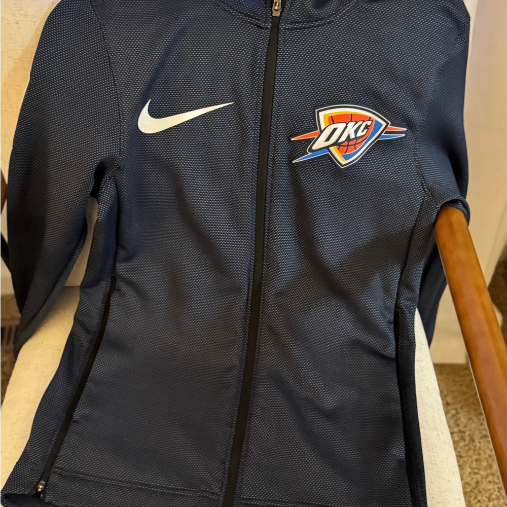 Nike NBA OKC Thunder Hoodie Jacket - Navy